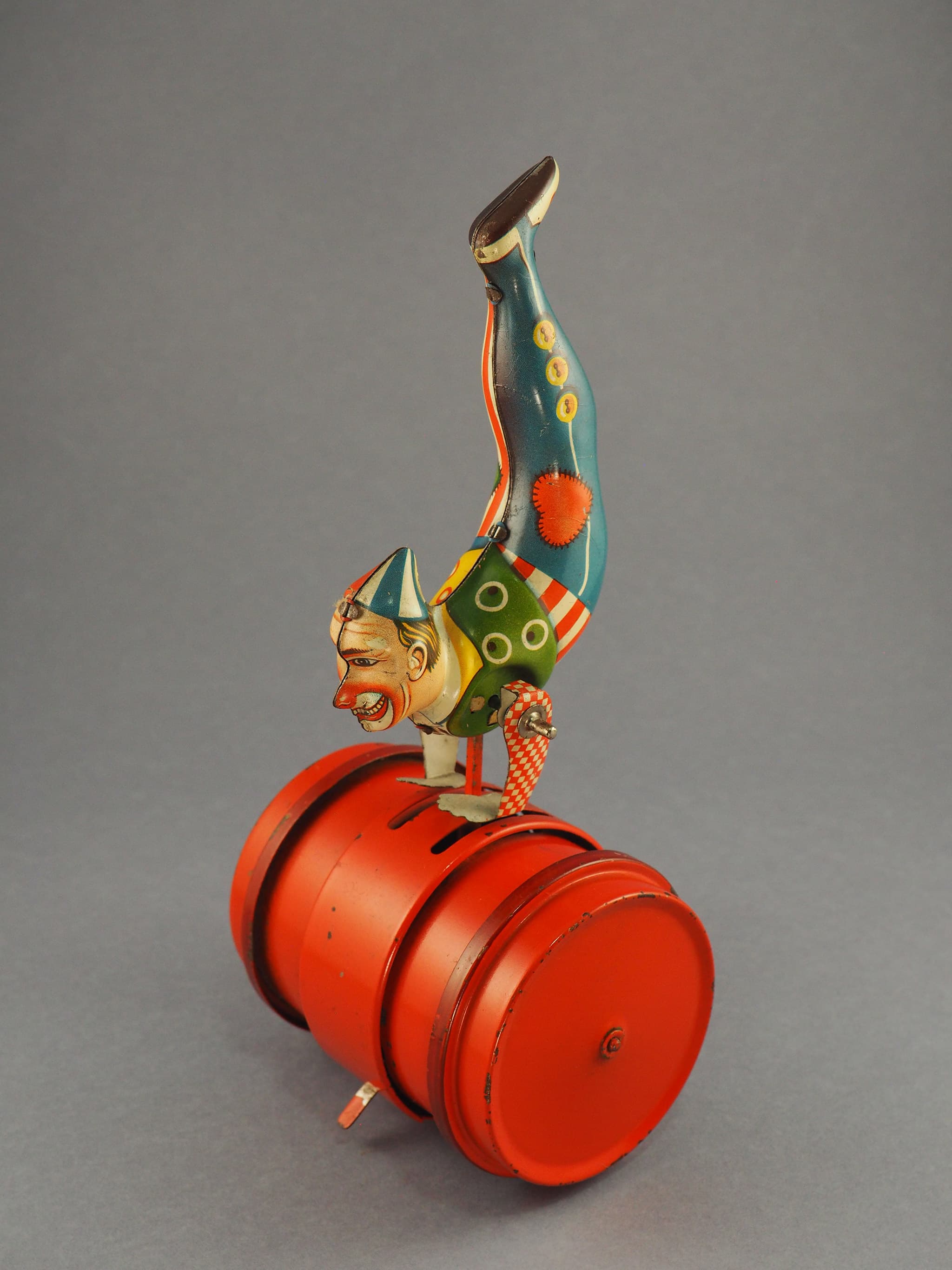 Clown on Barrel