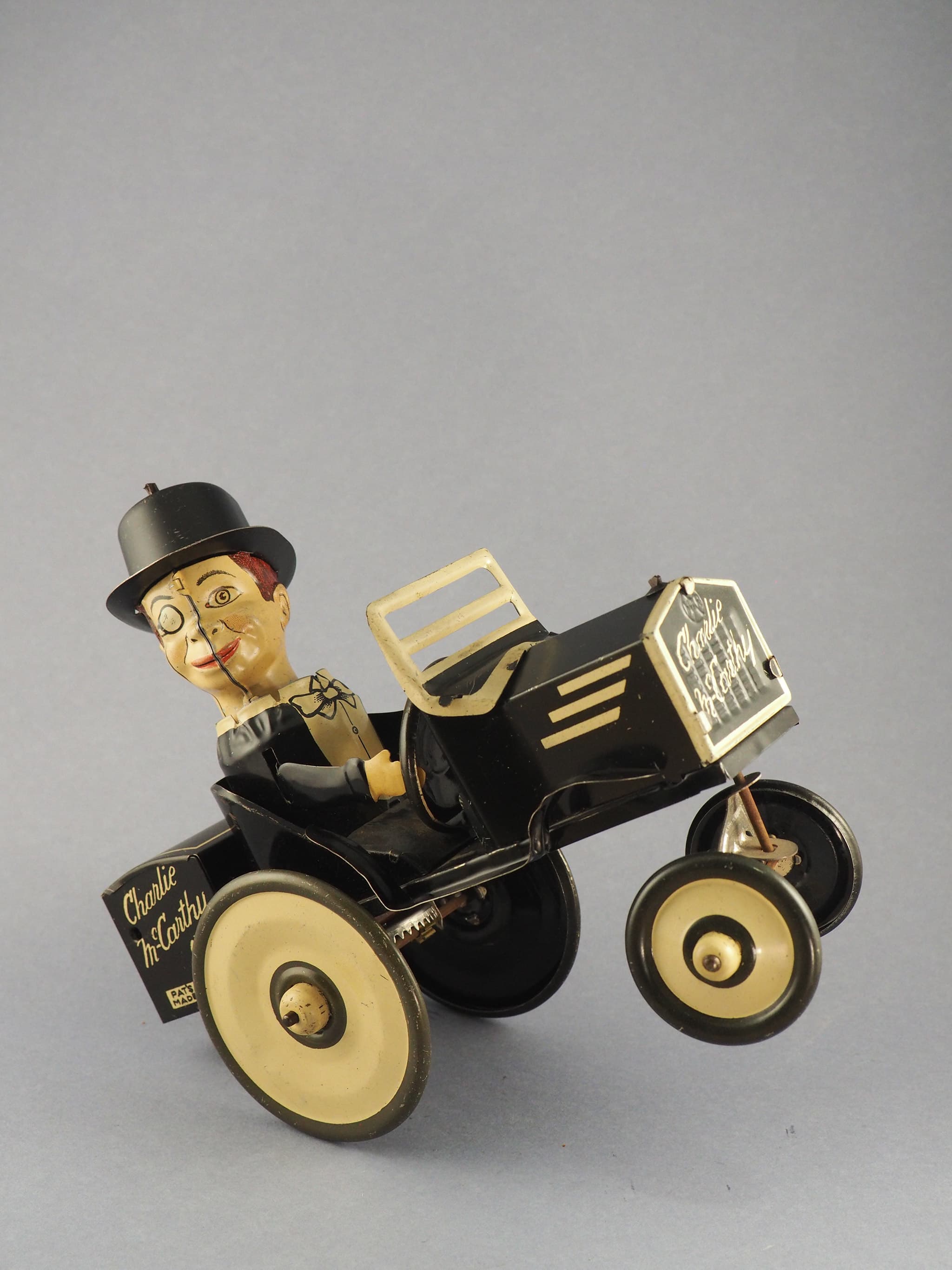 Charlie McCarthy and his Benzine Buggy