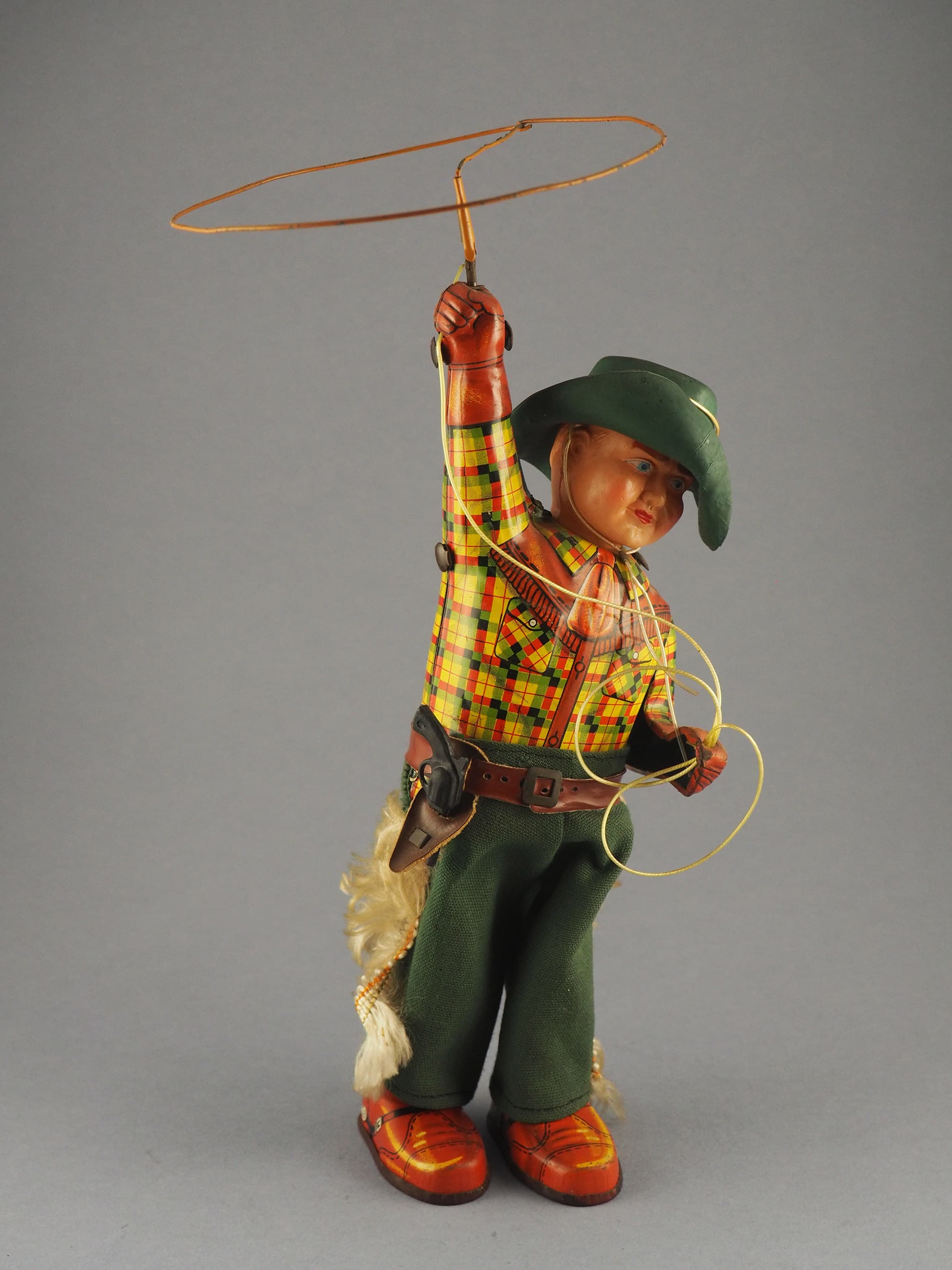 Cowboy with Whirling Lasso