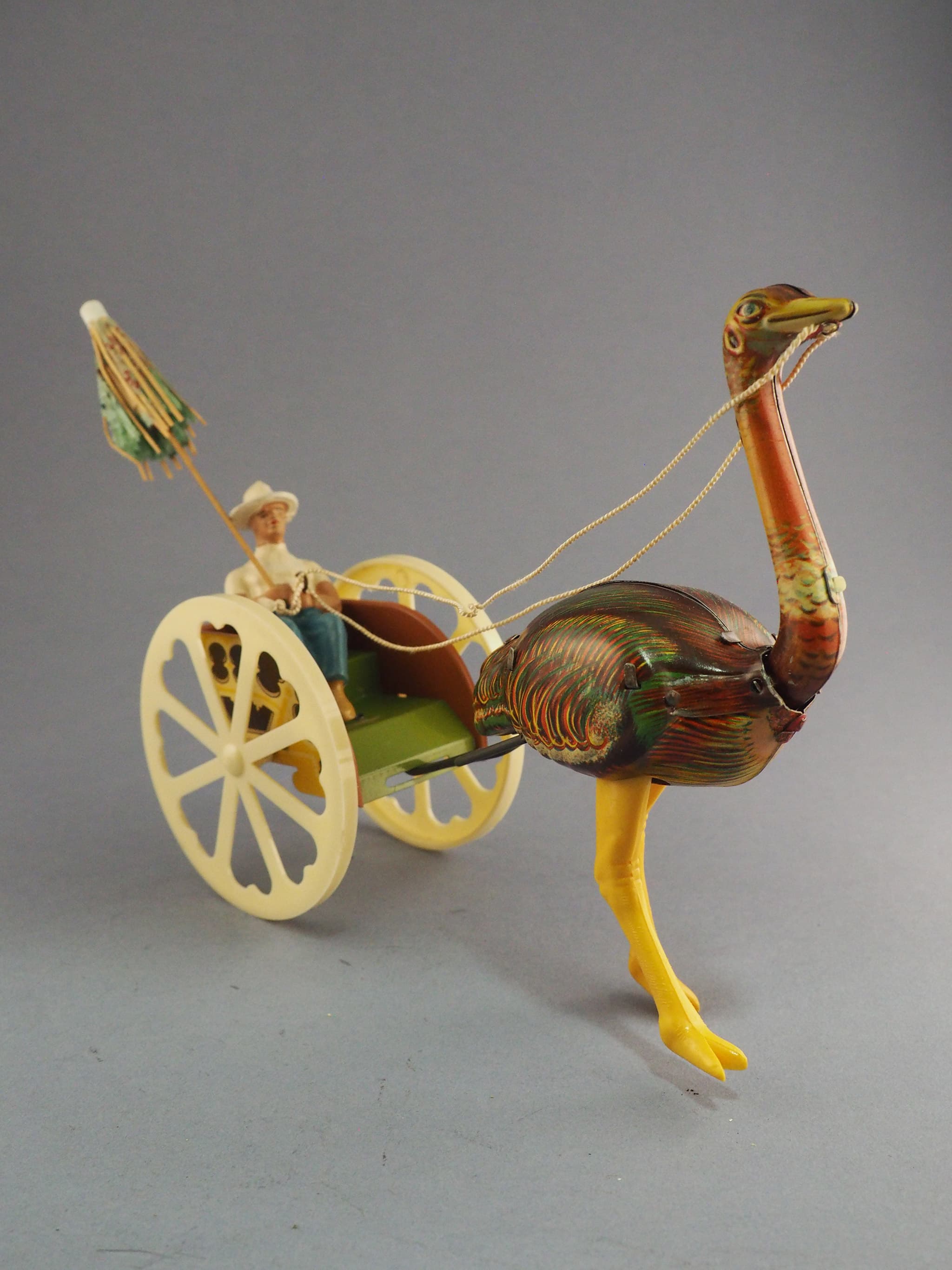Ostrich and Cart