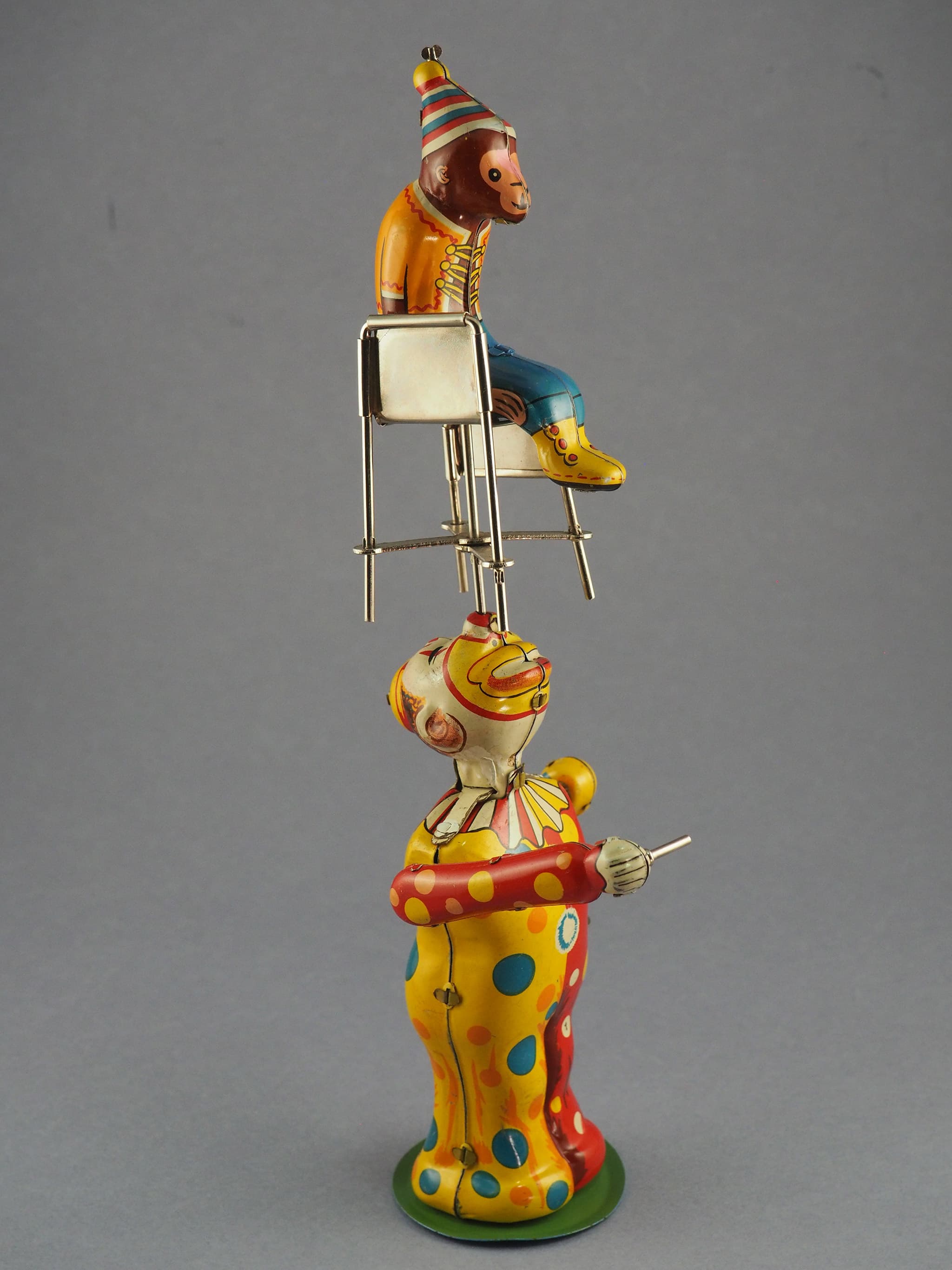 Clown Juggler with Monkey