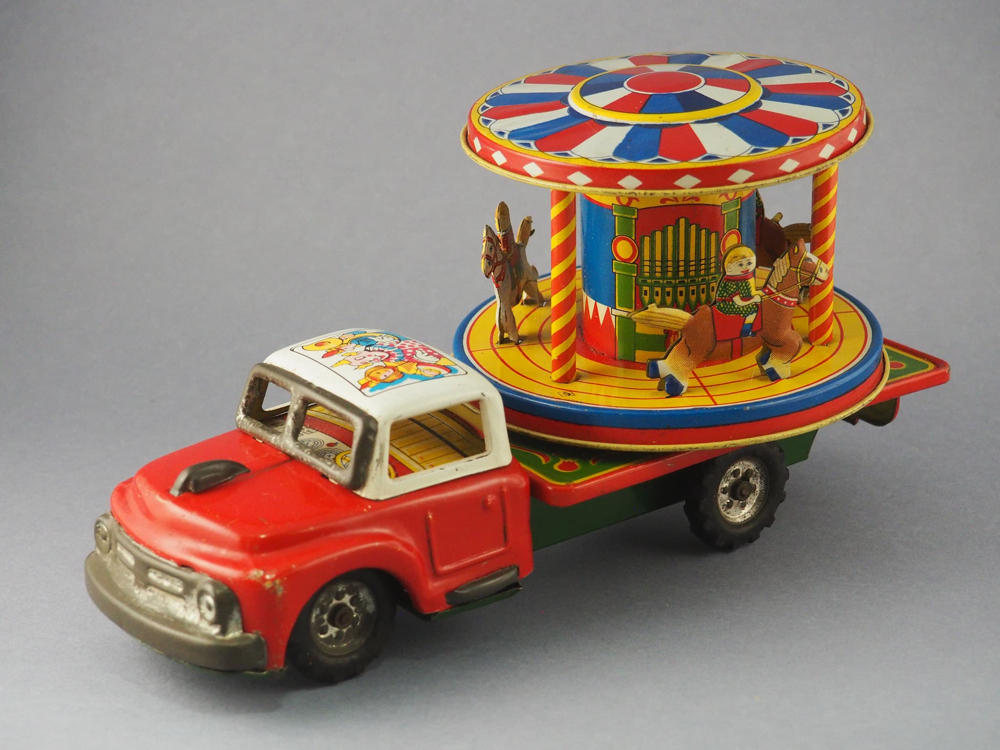 Carrousel Carnival Ride Truck