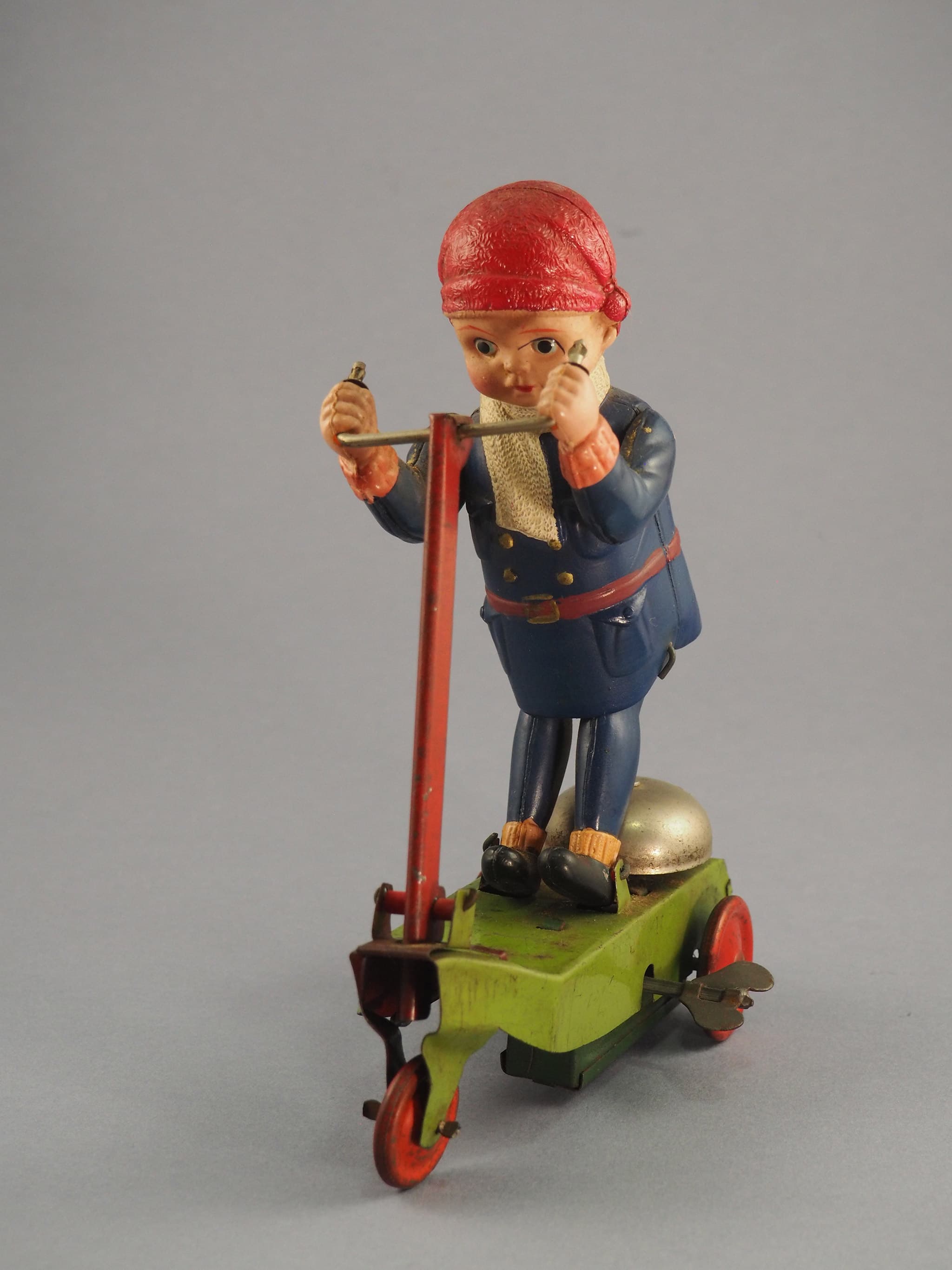 Girl on Handcar