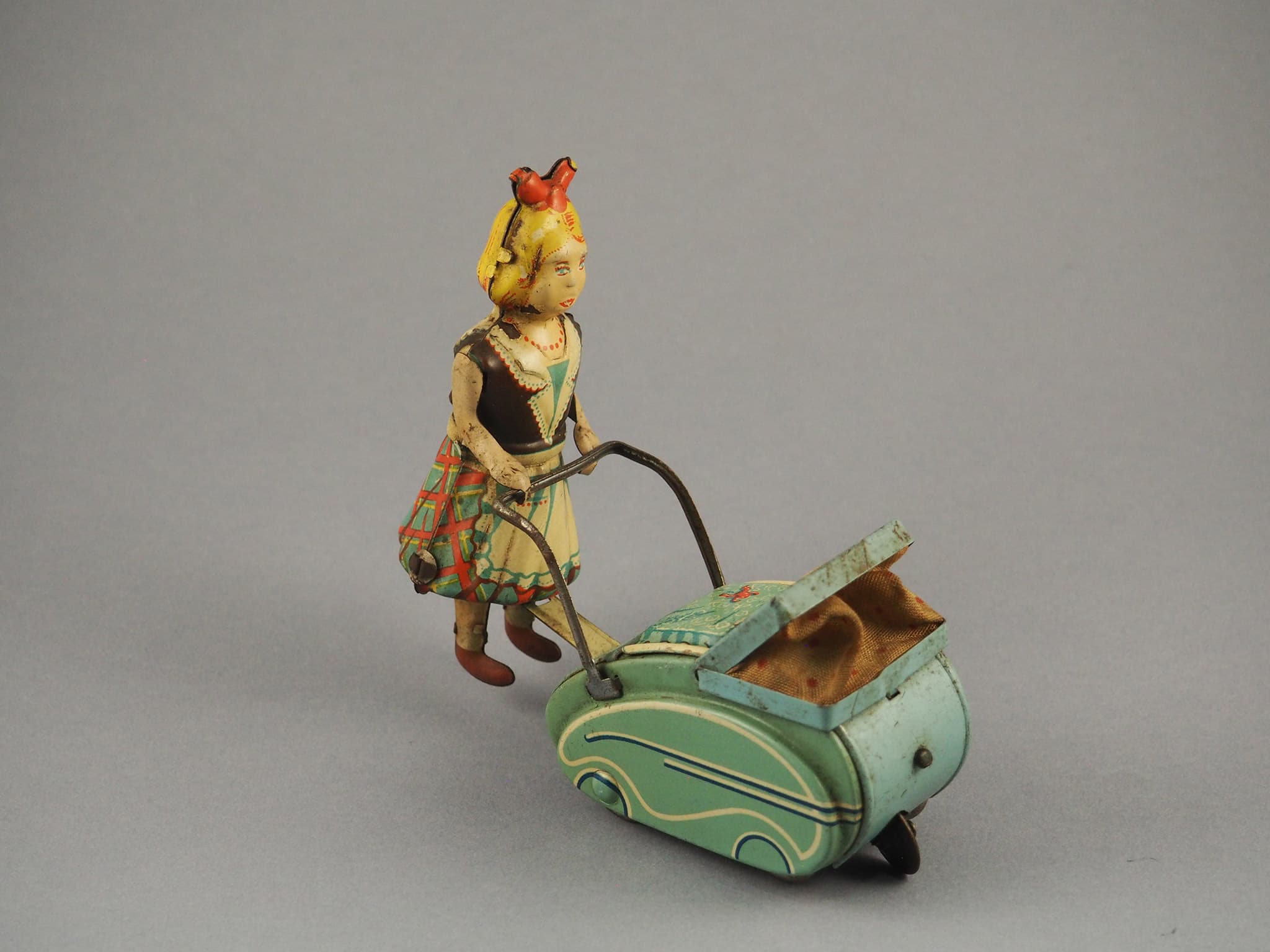 Girl with Pram