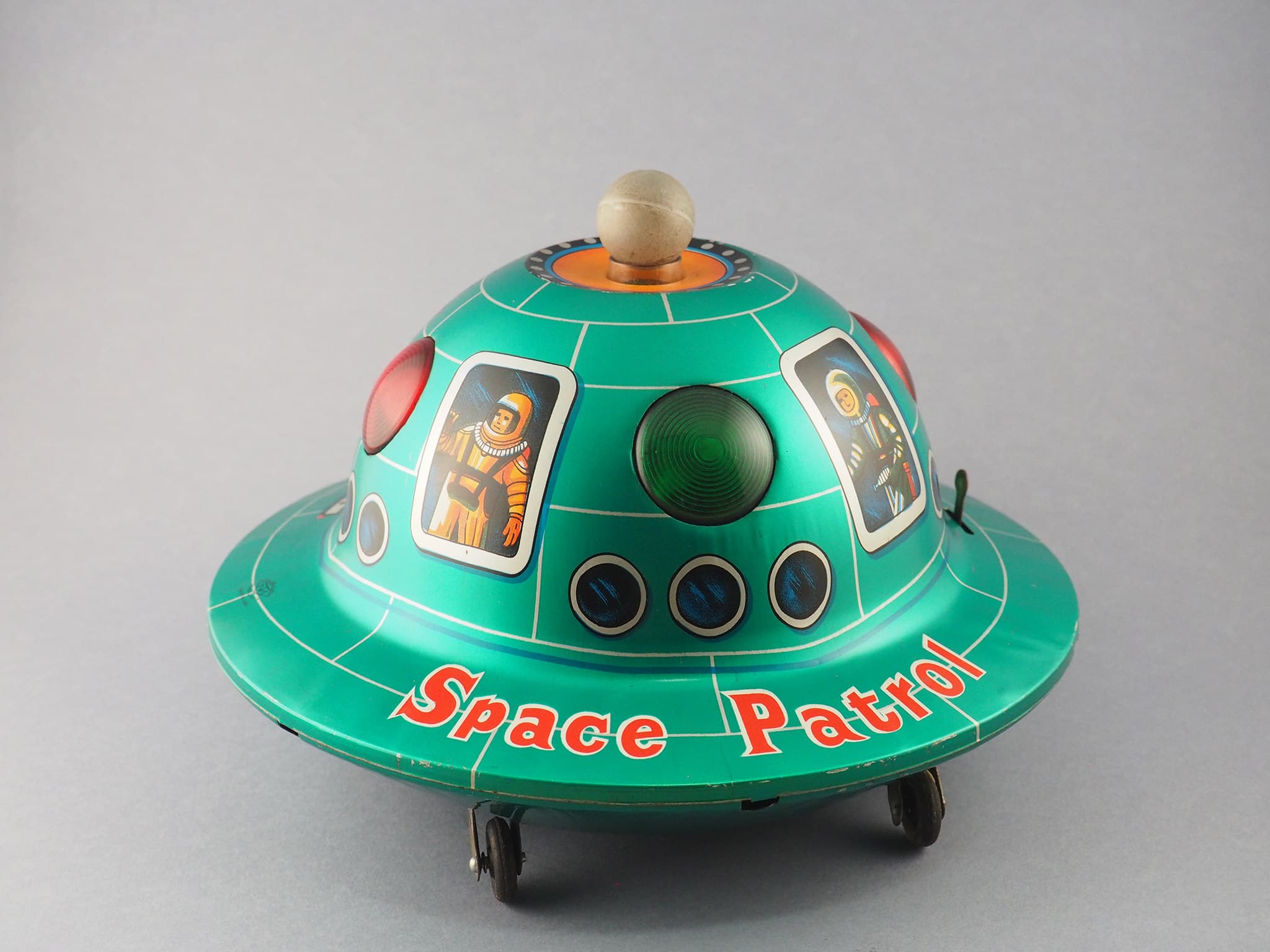 Space Patrol with Floating Satellite X-17